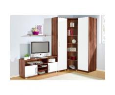 Jugendzimmer-Set braun, mit 1-trg. Kleiderschrank, yourhome