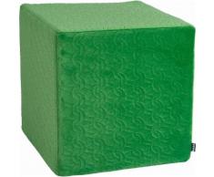 Sitzwürfel 45/45/45 cm grün, »Soft Nobile«, H.O.C.K.