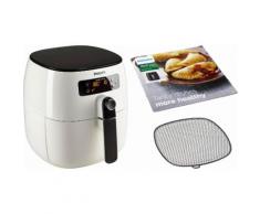Philips Heißluft Fritteuse HD9640/00 Airfryer Avance TurboStar weiß