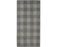 Handtücher »Code Karo« grau, 2x 50x100cm, Cawö