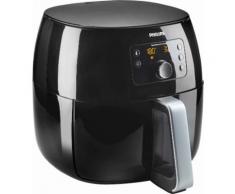 Philips Heißluft-Fritteuse HD9652/90 Airfryer XXL Twin TurboStar schwarz