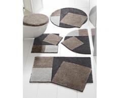 GRUND Badgarnitur beige, ca. 90/90cm, Eckdusche
