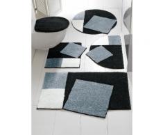 GRUND Badgarnitur schwarz, ca. 90/90cm, Eckdusche