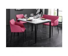 Bank rosa, pink, pflegeleichtes Kunstleder, yourhome