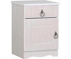 Home affaire Nachttisch 40 cm breit weiß, »Blanca«, FSC®-zertifiziert