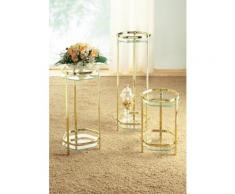 Home affaire Blumenständer gold, Höhe