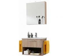 OPTIFIT Badmöbel-Set beige, »Napoli«, Soft-Close-Funktion