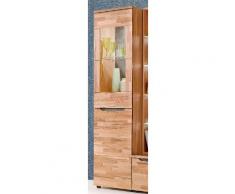 Vitrine braun, Türanschlag links, FSC®-zertifiziert, yourhome