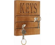 Home affaire Schlüsselboard »Keys« braun, FSC®-zertifiziert