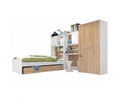 Rauch PACK`S Jugendzimmer-Set beige, Mit 2-trg. Kleiderschrank
