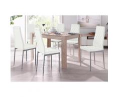 Essgruppe braun, pflegeleichtes Kunstleder, FSC®-zertifiziert, yourhome