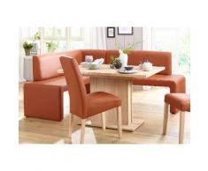 Eckbank braun, cognac, pflegeleichtes Kunstleder, FSC®-zertifiziert, yourhome