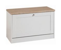 Schuhbank weiß, »Heide«, FSC®-zertifiziert, yourhome