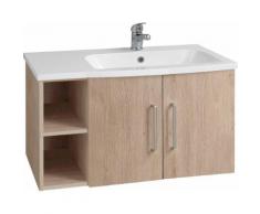 OPTIFIT Waschtisch »Samoa« beige, Ablage links, Soft-Close-Funktion