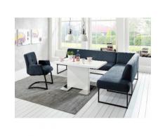 Eckbank blau, navy, FSC®-zertifiziert, GALA COLLEZIONE