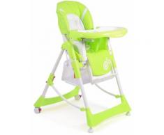 Hochstuhl mit verstellbarer Rückenlehne grün, »Enjoy lemongreen«, CHIC4BABY