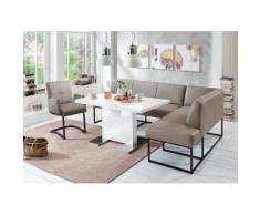 Eckbank blau, delfin, FSC®-zertifiziert, GALA COLLEZIONE