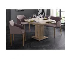 Bank braun, cappuccino, pflegeleichtes Kunstleder, yourhome