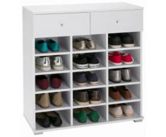Schuhschrank »Zoe« weiß, mit Schubkästen, yourhome