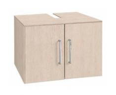 OPTIFIT Waschbeckenunterschrank »Samoa« beige, Soft-Close-Funktion