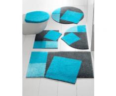 GRUND Badgarnitur blau, ca. 90/90cm, Eckdusche