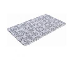 MY HOME SELECTION Badematte »Kacheln« grau, 60x100cm, 14mm