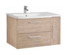 OPTIFIT Waschtisch »Samoa« beige, Ablage rechts, Soft-Close-Funktion