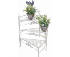 Home affaire Blumenständer weiß, »Treppe«, pflegeleichte Oberfläche