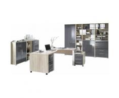 MAJA Möbel Büromöbel-Set »1203« beige, Hochglanz