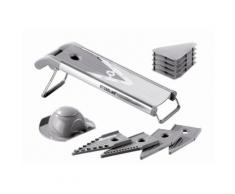 STONELINE Edelstahl V-Hobel silber