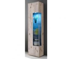 Vitrine beige, pflegeleichte Oberfläche, yourhome