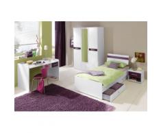 Jugendzimmer-Set lila, Hochglanz, WIMEX