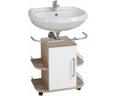 OPTIFIT Waschbeckenunterschrank »Samoa« beige, Soft-Close-Funktion