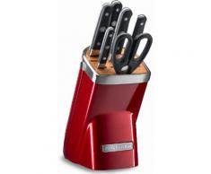 KITCHENAID KitchenAid Messerblock KKFMA07CA rot