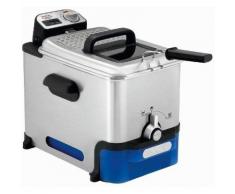 TEFAL Fritteuse FR8040 Oleoclean Pro Inox & Design, 2300 Watt, Fassungsvermögen 3,5 Liter silber