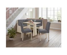 Eckbankgruppe 4-teilig grau, »Hanau 2«, FSC®-zertifiziert, yourhome