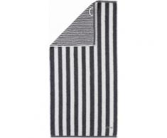 s.Oliver Handtücher grau, 2x 50x100cm, »Wendestreifen«