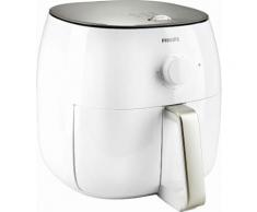 Philips Heißluft Fritteuse HD9630/20 Airfryer XXL Twin TurboStar weiß