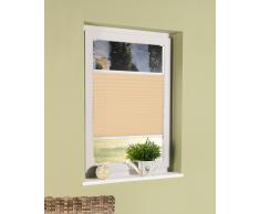Plissee, fest verspannt (45x130, beige)