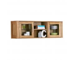 Hängevitrine Royal Oak (breit, Eiche)