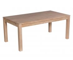 Esstisch Nordic Oak (95x175, nordic weiß geölt, Landhausstil)