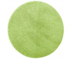 Microfaser-Badematte Uni de Luxe (Ø 60 cm, grün)