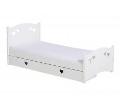 Kinderbett Hvide Sande (90x200, weiß)