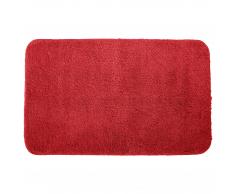 Microfaser-Badematte Uni de Luxe (50x80, bordeaux)