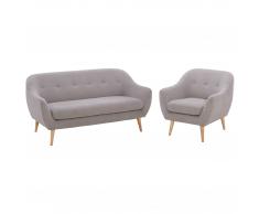 Sofa-Set Egedal (1 Sofa, 1 Sessel)