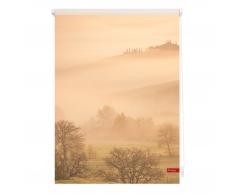 Klemmfix Rollo Toskana (90x150, orange-braun)