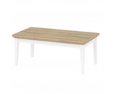 Couchtisch Pariso (75x135, Two Tone, Landhausstil)