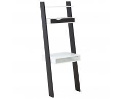 Schreibtisch Oslo (Regal, schwarz-weiß)