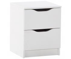 Kommode Westphalen (weiß, 2 Schubladen)