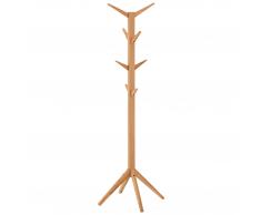Kleiderständer Outrup (8 Haken, weiß)